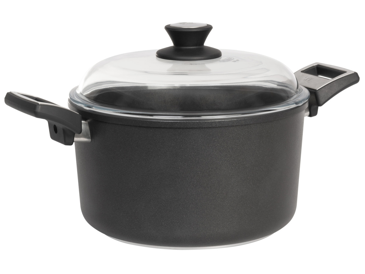 Profesionální titanový hrnec SKK Titanium Durit 28 cm Indukce