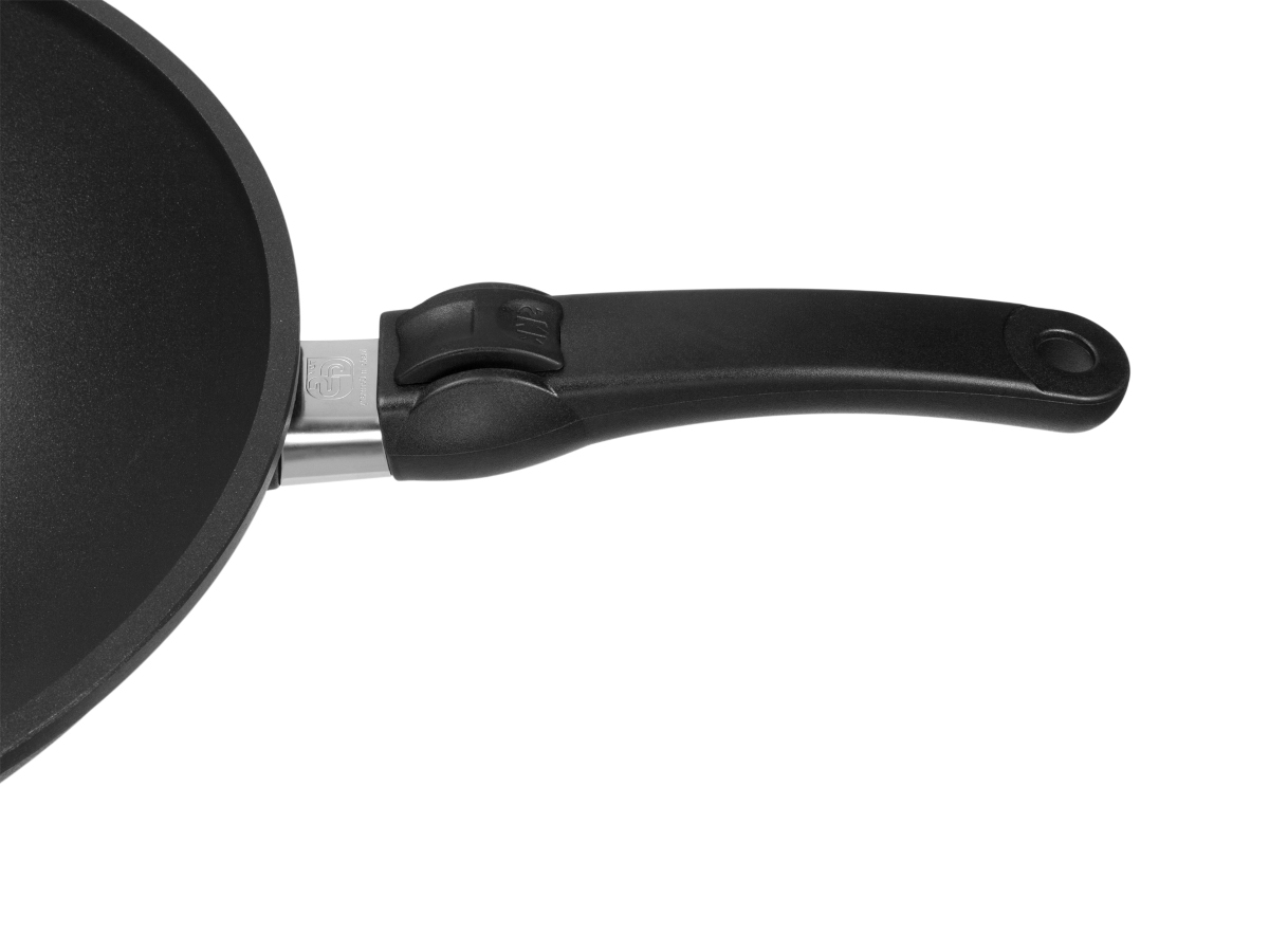 SKK titanová diamantová pánev grilovací s odnímatelnou  ručkou 28 cm