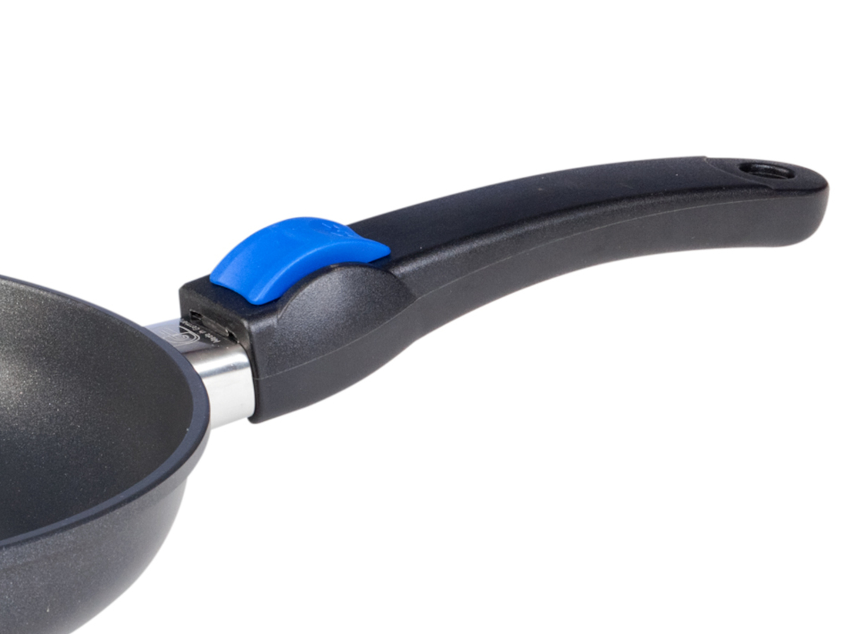 SKK titanová pánev wok 30 cm SKK 3 Titanium 2000 INDUKCE odnímatelná ručka