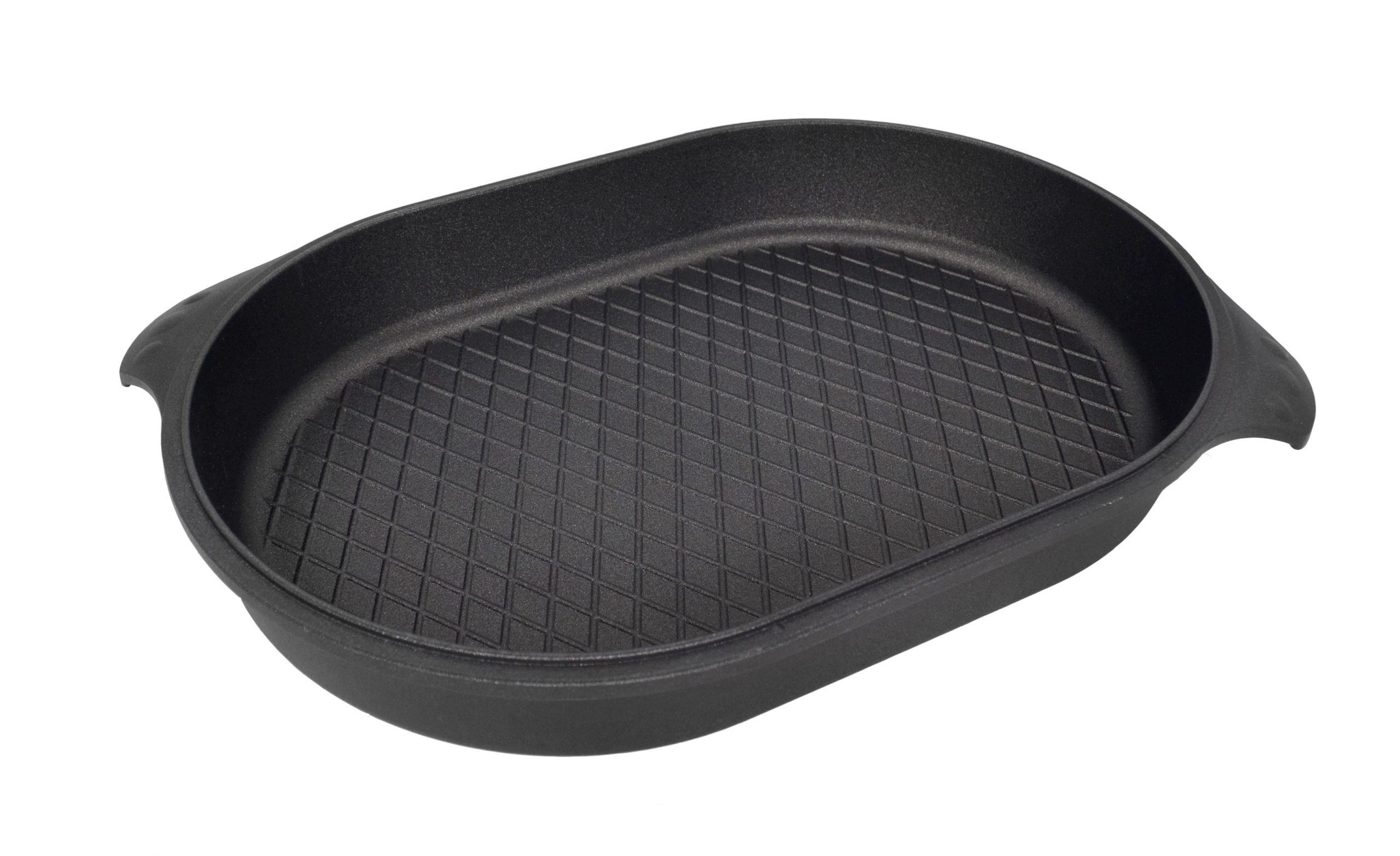 Profesionální super pekáč s grilovacím víkem SKK Titanium Durit 43x28 cm Indukce