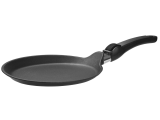 Profesionální titanová pánev na palačinky SKK Titanium Durit 24 cm Indukce odnímatelná ručka 