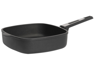 Profesionální titanová hluboká pánev SKK Titanium Durit 28x28 cm Indukce hladká 